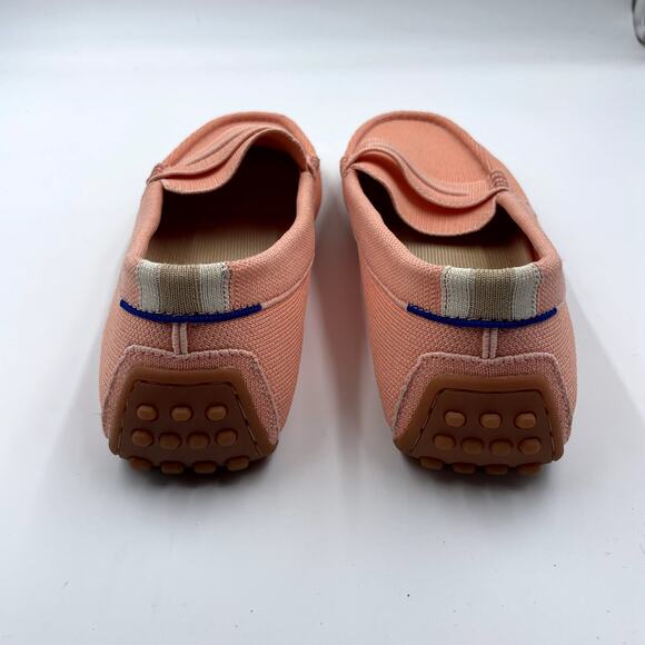 Rothy's The Driver Loafers Salmon Pink Knit Slip-On Driving Shoes - Size 11.5 - Picture 5 of 10